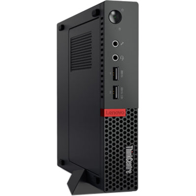 Ordinateur de bureau Lenovo ThinkCentre M710q 10MR0042US - Intel Core i5 7e génération i5-7400T 2,40 GHz - 8 Go RAM DDR4 SDRAM - 128 Go SSD - Tiny - Noir 10MR0042US