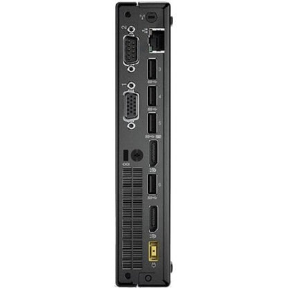 Ordinateur de bureau Lenovo ThinkCentre M710q 10MR0042US - Intel Core i5 7e génération i5-7400T 2,40 GHz - 8 Go RAM DDR4 SDRAM - 128 Go SSD - Tiny - Noir 10MR0042US