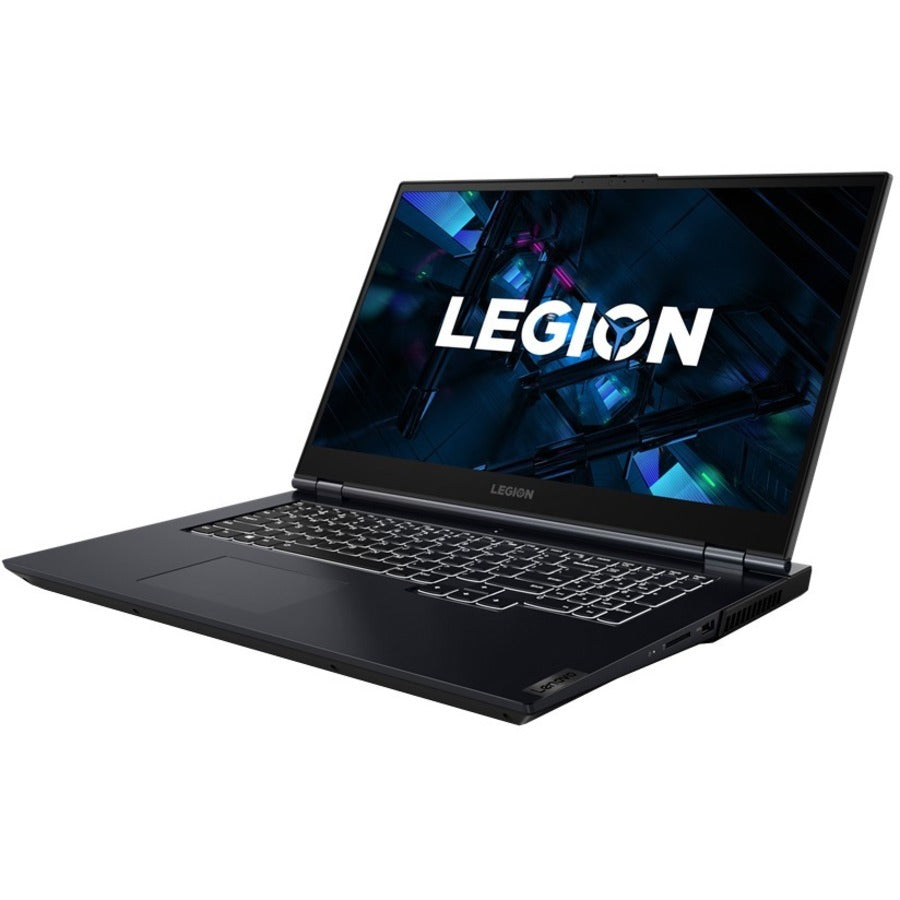 Ordinateur portable de jeu Lenovo Legion 5 17ITH6H 82JM0002US 17,3" - Full HD - 1920 x 1080 - Intel Core i7 11e génération i7-11800H Octa-core (8 cœurs) 2,30 GHz - 16 Go de RAM totale - 1 To SSD - Bleu fantôme 82JM0002US
