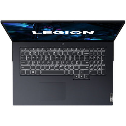 Ordinateur portable de jeu Lenovo Legion 5 17ITH6H 82JM0002US 17,3" - Full HD - 1920 x 1080 - Intel Core i7 11e génération i7-11800H Octa-core (8 cœurs) 2,30 GHz - 16 Go de RAM totale - 1 To SSD - Bleu fantôme 82JM0002US