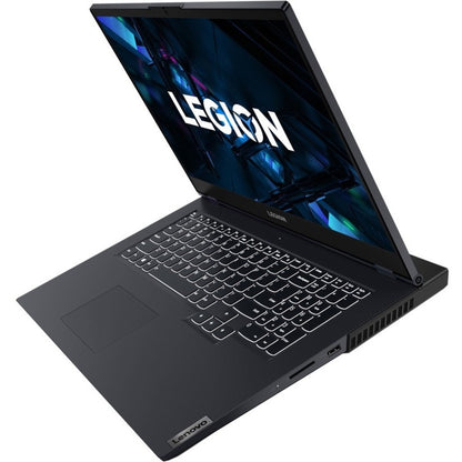 Ordinateur portable de jeu Lenovo Legion 5 17ITH6H 82JM0002US 17,3" - Full HD - 1920 x 1080 - Intel Core i7 11e génération i7-11800H Octa-core (8 cœurs) 2,30 GHz - 16 Go de RAM totale - 1 To SSD - Bleu fantôme 82JM0002US