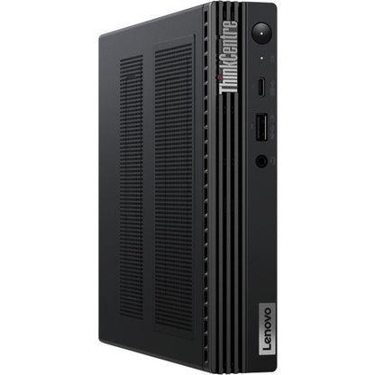 Ordinateur de bureau Lenovo ThinkCentre M90q Gen 3 11U5000YUS - Intel Core i5 12e génération i5-12500 Hexa-core (6 cœurs) 3 GHz - 8 Go de RAM DDR5 SDRAM - SSD M.2 PCI Express 512 Go - Minuscule - Noir corbeau 11U5000YUS