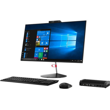 Ordinateur de bureau Lenovo ThinkCentre M90n-1 11AK000NCA - Intel Core i3 8e génération i3-8145U Dual-core (2 cœurs) 2,10 GHz - 8 Go de RAM DDR4 SDRAM - 1 To SSD - Nano 11AK000NCA