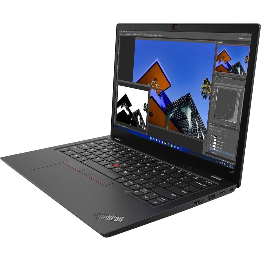 Ordinateur portable Lenovo ThinkPad L13 Gen 3 21B9000VUS 13,3" - WUXGA - 1920 x 1200 - AMD Ryzen 3 5425U 2,70 GHz - 8 Go de RAM totale - SSD 256 Go 21B9000VUS