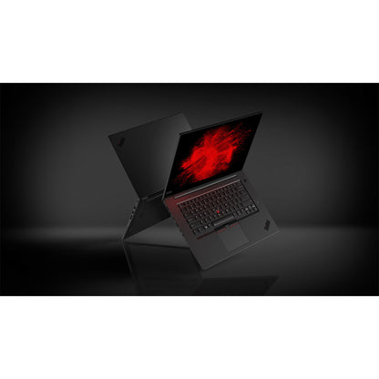 Station de travail mobile Lenovo ThinkPad P1 Gen 2 20QT0011US 15,6" - 1920 x 1080 - Intel Core i7 9e génération i7-9750H Hexa-core (6 cœurs) 2,60 GHz - 16 Go de RAM totale - SSD 512 Go - Noir minuit 20QT0011US