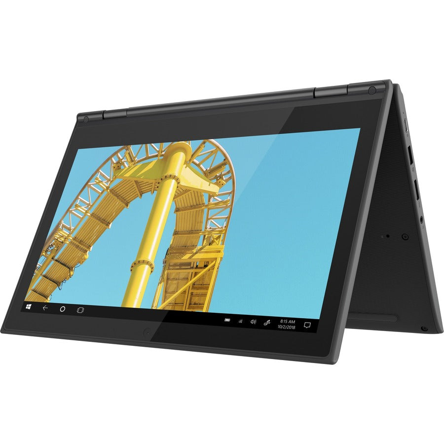 Netbook Lenovo 300e Windows 2e génération 82GK001ACF 11,6" à écran tactile - HD - 1366 x 768 - AMD 3015e Dual-core (2 cœurs) 1,20 GHz - 4 Go de RAM totale - 64 Go de mémoire flash - Noir 82GK001ACF