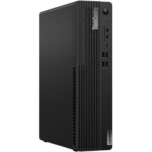 Ordinateur de bureau Lenovo ThinkCentre M70s Gen 3 11T8001DUS - Intel Core i7 12e génération i7-12700 Dodeca-core (12 cœurs) - 16 Go de RAM DDR4 SDRAM - 256 Go NVMe M.2 PCI Express PCI Express NVMe 4.0 x4 SSD - Petit facteur de forme - Noir 11T8001DUS