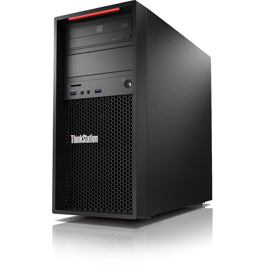 Lenovo ThinkStation P410 30B3001VUS Workstation - 1 x Intel Xeon Hexa-core (6 Core) E5-1650 v4 3.60 GHz - 16 GB DDR4 SDRAM RAM - 256 GB SSD 30B3001VUS