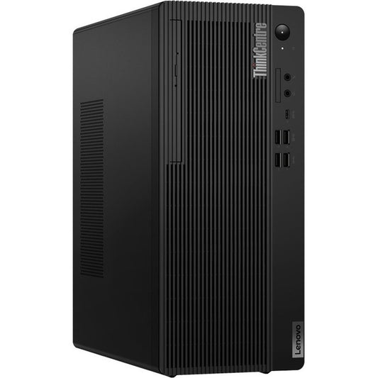 Ordinateur de bureau Lenovo ThinkCentre M70t Gen 3 11T6001TUS - Intel Core i5 12e génération i5-12400 Hexa-core (6 cœurs) 2,50 GHz - 8 Go de RAM DDR4 SDRAM - 256 Go SSD M.2 PCI Express NVMe - Tour - Noir 11T6001TUS
