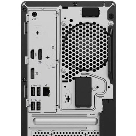 Ordinateur de bureau Lenovo ThinkCentre M70t Gen 3 11T6001TUS - Intel Core i5 12e génération i5-12400 Hexa-core (6 cœurs) 2,50 GHz - 8 Go de RAM DDR4 SDRAM - 256 Go SSD M.2 PCI Express NVMe - Tour - Noir 11T6001TUS
