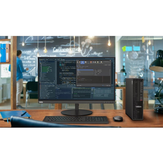Lenovo ThinkStation P350 30E5003ECA Workstation - 1 x Intel Core i7 Octa-core (8 Core) i7-11700 11th Gen 2.50 GHz - 16 GB DDR4 SDRAM RAM - 1 TB SSD - Small Form Factor 30E5003ECA