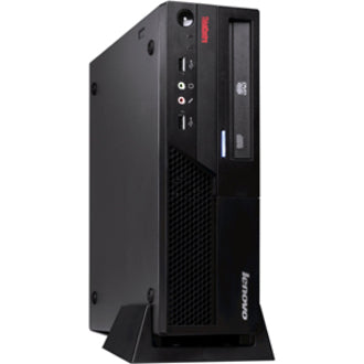 Ordinateur de bureau Lenovo ThinkCentre M58p 7483ACU - Intel Core 2 Duo E8400 Dual-core (2 Core) 3 GHz - 2 Go RAM DDR3 SDRAM - Disque dur 160 Go - Petit format - Noir 7483ACU