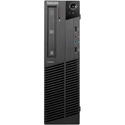 Ordinateur de bureau Lenovo ThinkCentre M92p 2988E2F - Intel Core i7 3e génération i7-3770 Quad-core (4 cœurs) 3,40 GHz - 4 Go de RAM DDR3 SDRAM - Disque dur 1 To - Petit format - Noir professionnel 2988E2F