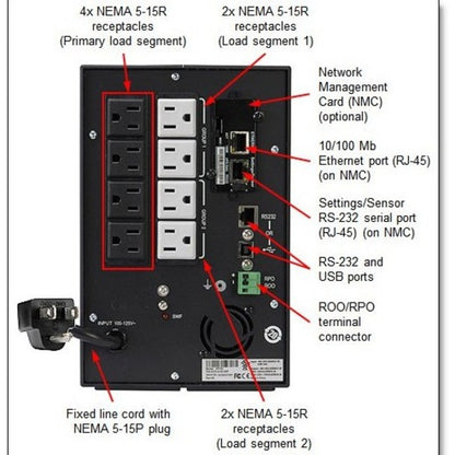 Lenovo T1kVA Tower UPS 55951AX