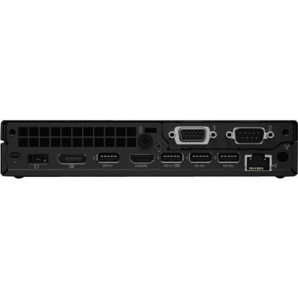 Ordinateur de bureau Lenovo ThinkCentre M90q 11CR006NUS - Intel Core i5 10e génération i5-10500 Hexa-core (6 cœurs) 3,10 GHz - 8 Go de RAM DDR4 SDRAM - 256 Go de SSD M.2 PCI Express NVMe 4.0 x4 - Minuscule - Noir 11CR006NUS