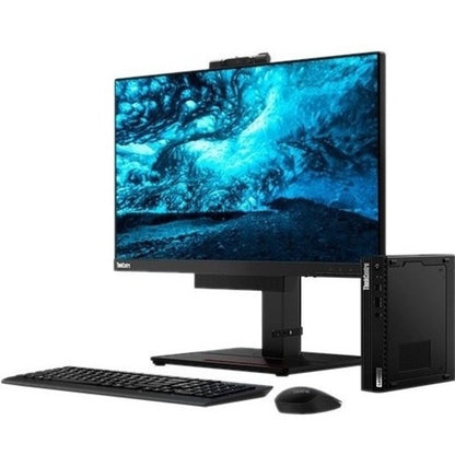 Ordinateur de bureau Lenovo ThinkCentre M90q 11CR006NUS - Intel Core i5 10e génération i5-10500 Hexa-core (6 cœurs) 3,10 GHz - 8 Go de RAM DDR4 SDRAM - 256 Go de SSD M.2 PCI Express NVMe 4.0 x4 - Minuscule - Noir 11CR006NUS