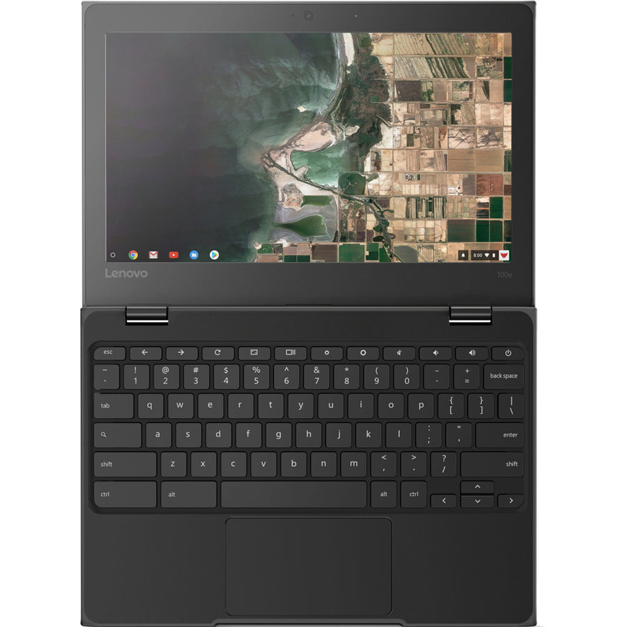 Chromebook Lenovo 100e 81ER0003CF Chromebook 11,6" - 1366 x 768 - Intel Celeron N3450 Quad-core (4 Core) 1,10 GHz - 4 Go de RAM totale - 32 Go de mémoire flash - Noir 81ER0003CF