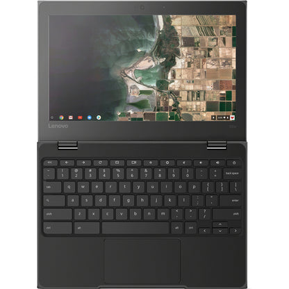 Chromebook Lenovo 100e 81ER0003CF Chromebook 11,6" - 1366 x 768 - Intel Celeron N3450 Quad-core (4 Core) 1,10 GHz - 4 Go de RAM totale - 32 Go de mémoire flash - Noir 81ER0003CF