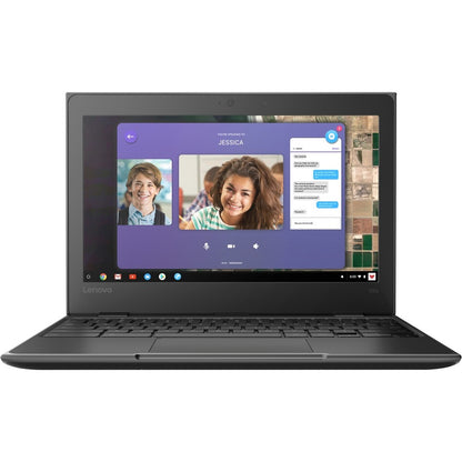 Chromebook Lenovo 100e 81ER0003CF Chromebook 11,6" - 1366 x 768 - Intel Celeron N3450 Quad-core (4 Core) 1,10 GHz - 4 Go de RAM totale - 32 Go de mémoire flash - Noir 81ER0003CF