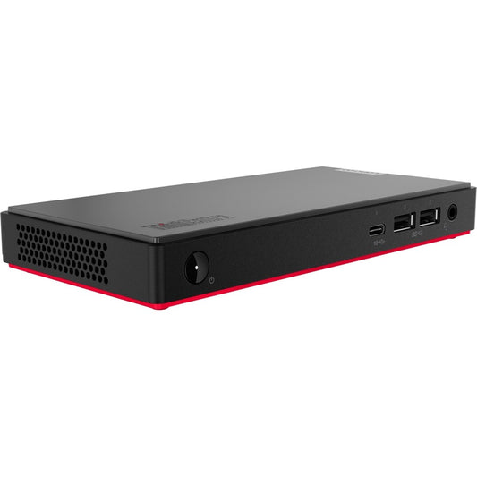 Ordinateur de bureau Lenovo ThinkCentre M90n-1 11AM001PUS - Intel Celeron 4205U Dual-core (2 cœurs) 1,80 GHz - 4 Go RAM DDR4 SDRAM - 128 Go NVMe M.2 PCI Express PCI Express NVMe 3.0 x2 SSD - Nano - Noir 11AM001PUS