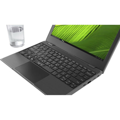 Lenovo 100e Windows 2nd Gen 81M80007CF 11.6" Netbook - 1366 x 768 - Intel Celeron N4000 Dual-core (2 Core) 1.10 GHz - 4 GB Total RAM - 64 GB Flash Memory - Gray 81M80007CF