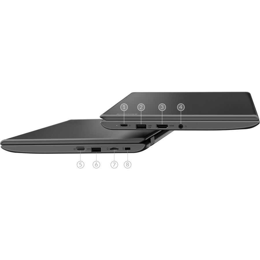 Lenovo 100e Windows 2nd Gen 81M80007CF 11.6" Netbook - 1366 x 768 - Intel Celeron N4000 Dual-core (2 Core) 1.10 GHz - 4 GB Total RAM - 64 GB Flash Memory - Gray 81M80007CF