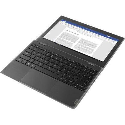 Lenovo 100e Windows 2nd Gen 81M80007CF 11.6" Netbook - 1366 x 768 - Intel Celeron N4000 Dual-core (2 Core) 1.10 GHz - 4 GB Total RAM - 64 GB Flash Memory - Gray 81M80007CF