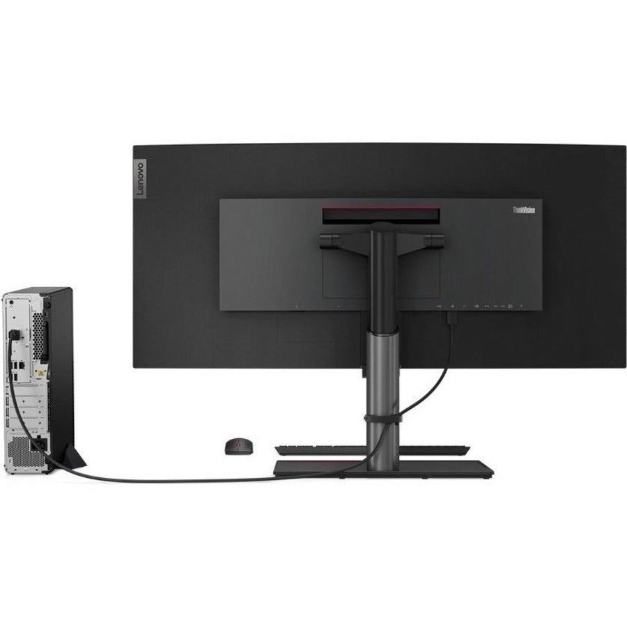 Ordinateur de bureau Lenovo ThinkCentre M90s Gen 3 11TT000LUS - Intel Core i7 12e génération i7-12700 Dodeca-core (12 cœurs) - 16 Go de RAM DDR5 SDRAM - 1 To NVMe M.2 PCI Express PCI Express NVMe 3.0 x2 SSD - Petit facteur de forme - Noir 11TT000LUS