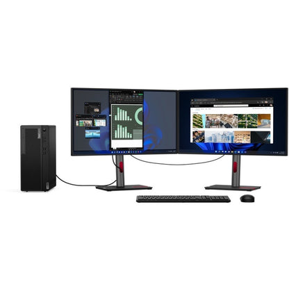 Ordinateur de bureau Lenovo ThinkCentre M80t Gen 3 11TE000NCA - Intel Core i7 12e génération i7-12700 Dodeca-core (12 cœurs) - 16 Go RAM DDR5 SDRAM - 1 To NVMe M.2 PCI Express PCI Express NVMe 3.0 x2 SSD - Tour - Noir 11TE000NCA