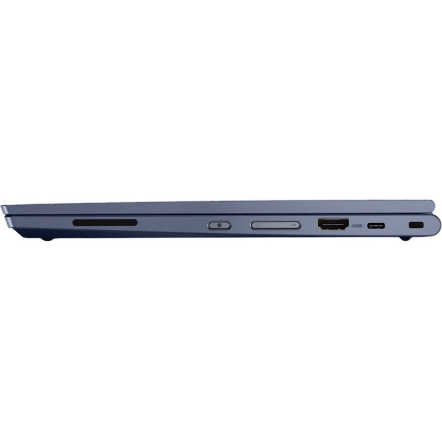 Lenovo ThinkPad C13 Yoga Gen 1 20UX000LUS Chromebook convertible 2 en 1 à écran tactile 13,3" - Full HD - 1920 x 1080 - AMD 3150C Dual-core (2 Core) 2,40 GHz - 4 Go de RAM totale - 32 Go de mémoire flash - Bleu abysse 20UX000LUS