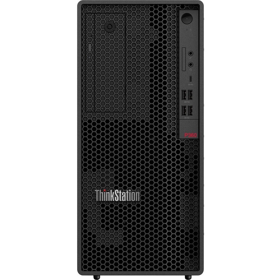 Lenovo ThinkStation P360 30FM002LUS Workstation - 1 x Intel Core i7 Dodeca-core (12 Core) i7-12700 12th Gen - 32 GB DDR5 SDRAM RAM - 1 TB SSD - Tower 30FM002LUS