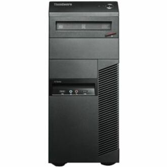 Ordinateur de bureau Lenovo ThinkCentre M77 1995A7U - AMD Athlon II X2 B26 Dual-core (2 cœurs) 3,20 GHz - 2 Go RAM DDR3 SDRAM - Disque dur 250 Go - Tour - Noir professionnel 1995A7U
