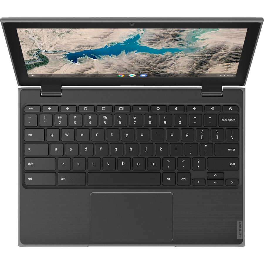 Lenovo 100e Chromebook 2e génération 81M8005FUS Chromebook 11,6" - HD - 1366 x 768 - Intel Celeron N4020 Dual-core (2 cœurs) 1,10 GHz - 4 Go de RAM totale - SSD 128 Go - Gris 81M8005FUS