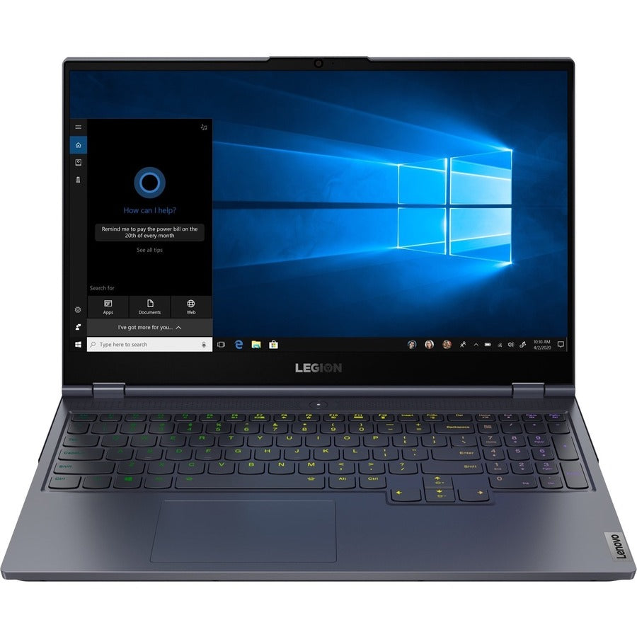Ordinateur portable de jeu Lenovo Legion 7 15IMH05 81YT0006US 15,6" - Full HD - 1920 x 1080 - Intel Core i9 10e génération i9-10980HK Octa-core (8 cœurs) 2,40 GHz - 32 Go de RAM totale - SSD 1,50 To - Gris ardoise, noir 81YT0006US