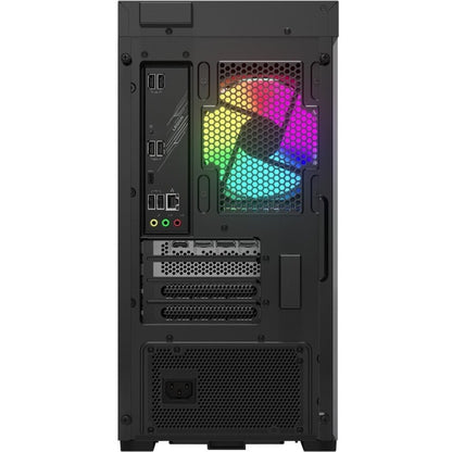 Ordinateur de bureau de jeu Lenovo Legion T5 26IAB7 90SU000NFZ - Intel Core i5 12e génération i5-12400 Hexa-core (6 cœurs) - 16 Go de RAM DDR5 SDRAM - 512 Go de SSD M.2 PCI Express 4.0 - Tour - Noir corbeau 90SU000NFZ