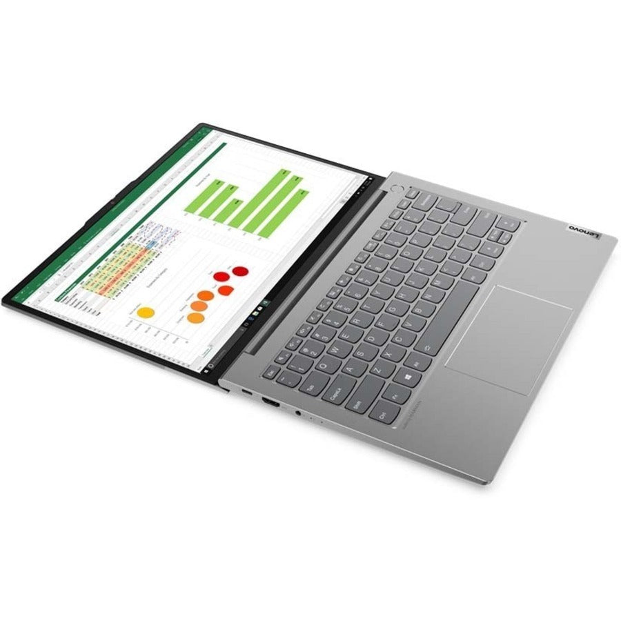 Ordinateur portable Lenovo ThinkBook 13s G3 ACN 20YA002HUS 13,3" - QHD - 2560 x 1600 - AMD 5600U Hexa-core (6 cœurs) 2,30 GHz - 8 Go de RAM totale - SSD 256 Go - Gris minéral 20YA002HUS