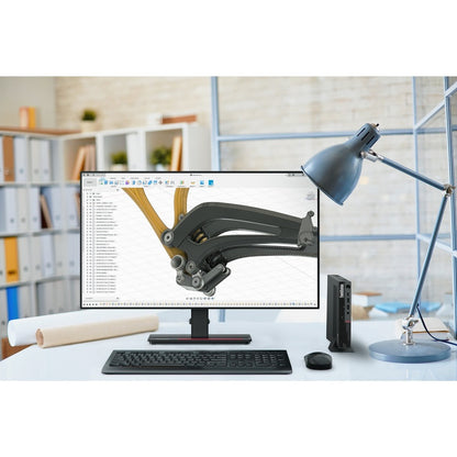 Lenovo ThinkStation P360 30FA001BUS Workstation - 1 x Intel Core i7 Dodeca-core (12 Core) i7-12700T 12th Gen 1.40 GHz - 32 GB DDR5 SDRAM RAM - 1 TB SSD - Tiny - Black 30FA001BUS