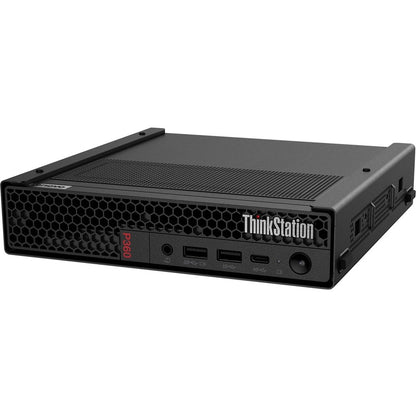 Lenovo ThinkStation P360 30FA001BUS Workstation - 1 x Intel Core i7 Dodeca-core (12 Core) i7-12700T 12th Gen 1.40 GHz - 32 GB DDR5 SDRAM RAM - 1 TB SSD - Tiny - Black 30FA001BUS