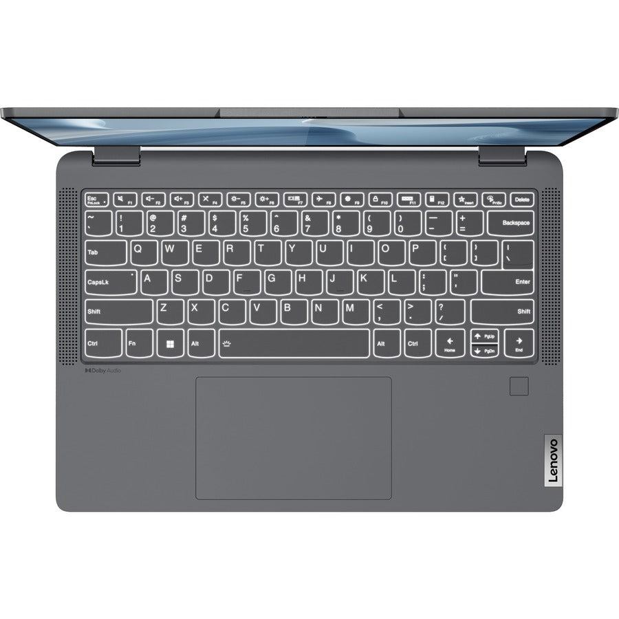 Lenovo IdeaPad Flex 5 14IAU7 82R7000ECF Ordinateur portable convertible 2 en 1 à écran tactile 14" - 2,8K - 2880 x 1800 - Intel Core i7 12e génération i7-1255U Deca-core (10 cœurs) 3,50 GHz - 16 Go de RAM totale - SSD 512 Go - Gris orage 82R7000ECF