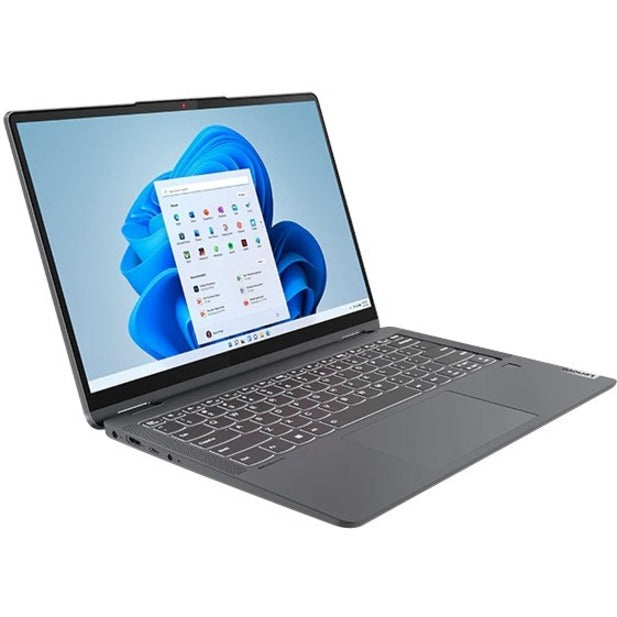 Lenovo IdeaPad Flex 5 14IAU7 82R7000ECF Ordinateur portable convertible 2 en 1 à écran tactile 14" - 2,8K - 2880 x 1800 - Intel Core i7 12e génération i7-1255U Deca-core (10 cœurs) 3,50 GHz - 16 Go de RAM totale - SSD 512 Go - Gris orage 82R7000ECF