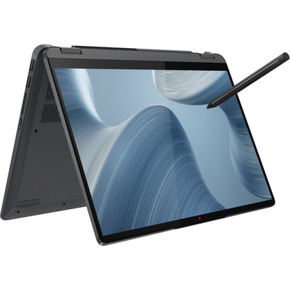 Lenovo IdeaPad Flex 5 14IAU7 82R7000ECF Ordinateur portable convertible 2 en 1 à écran tactile 14" - 2,8K - 2880 x 1800 - Intel Core i7 12e génération i7-1255U Deca-core (10 cœurs) 3,50 GHz - 16 Go de RAM totale - SSD 512 Go - Gris orage 82R7000ECF