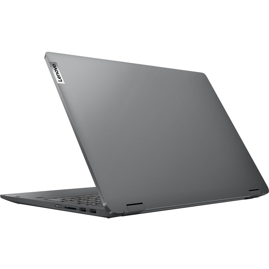 Lenovo IdeaPad Flex 5 14IAU7 82R7000ECF Ordinateur portable convertible 2 en 1 à écran tactile 14" - 2,8K - 2880 x 1800 - Intel Core i7 12e génération i7-1255U Deca-core (10 cœurs) 3,50 GHz - 16 Go de RAM totale - SSD 512 Go - Gris orage 82R7000ECF