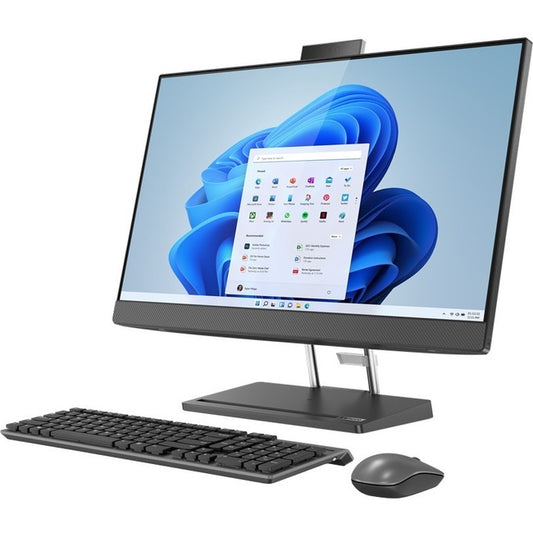 Lenovo IdeaCentre 5 27IAH7 F0GQ000XCF All-in-One Computer - Intel Core i7 12th Gen i7-12700H Tetradeca-core (14 Core) - 16 GB RAM DDR5 SDRAM - 512 GB M.2 PCI Express 3.0 SSD - 27" QHD 2560 x 1440 Touchscreen Display - Desktop - Storm Gray F0GQ000XCF