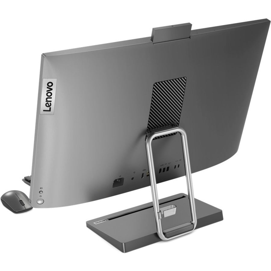 Lenovo IdeaCentre 5 27IAH7 F0GQ000XCF All-in-One Computer - Intel Core i7 12th Gen i7-12700H Tetradeca-core (14 Core) - 16 GB RAM DDR5 SDRAM - 512 GB M.2 PCI Express 3.0 SSD - 27" QHD 2560 x 1440 Touchscreen Display - Desktop - Storm Gray F0GQ000XCF
