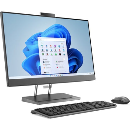 Lenovo IdeaCentre 5 27IAH7 F0GQ000XCF All-in-One Computer - Intel Core i7 12th Gen i7-12700H Tetradeca-core (14 Core) - 16 GB RAM DDR5 SDRAM - 512 GB M.2 PCI Express 3.0 SSD - 27" QHD 2560 x 1440 Touchscreen Display - Desktop - Storm Gray F0GQ000XCF