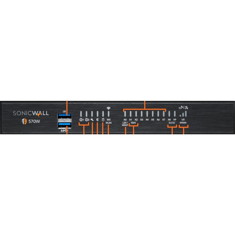 SonicWall TZ570P Network Security/Firewall Appliance 03-SSC-0736
