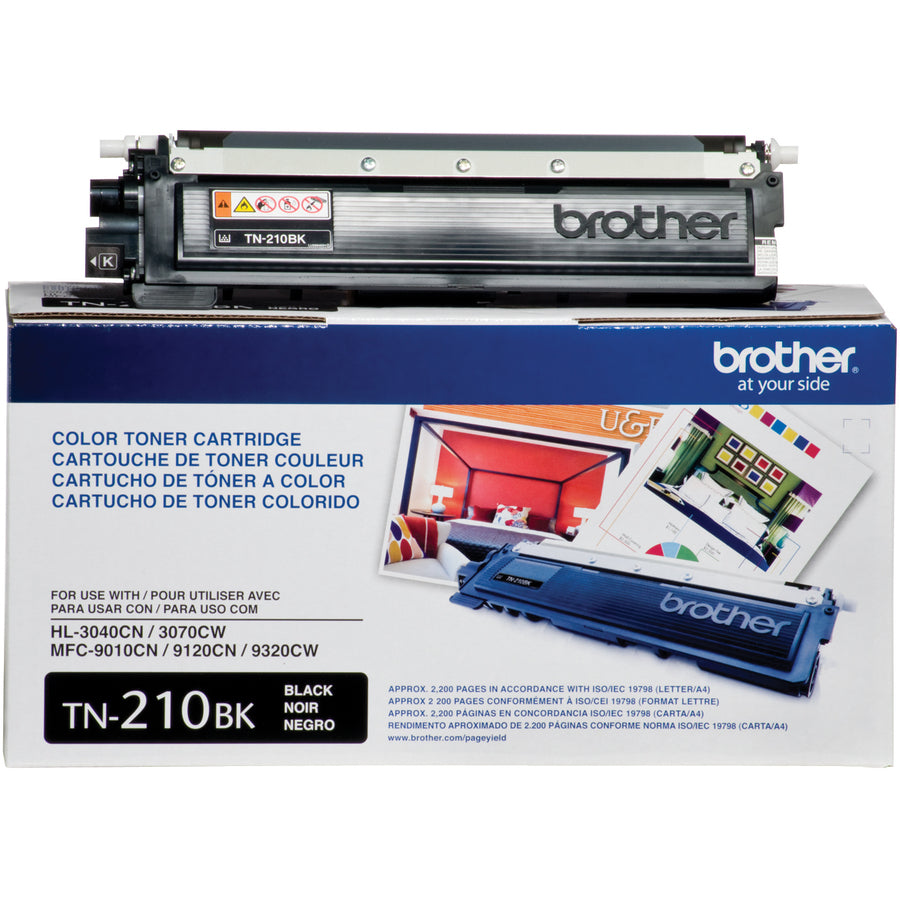 Cartouche de toner d'origine Brother TN210BK TN210BK