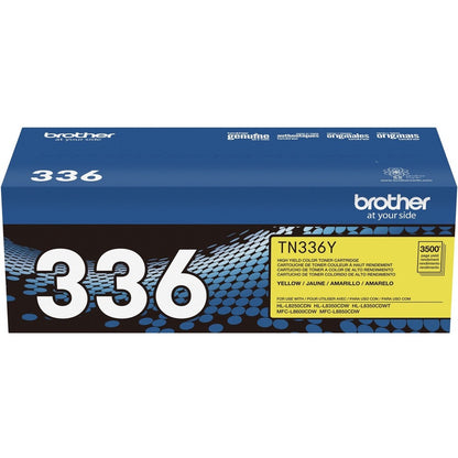 Cartouche de toner d'origine Brother TN336Y TN336Y