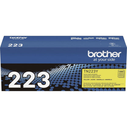 Brother TN-223Y Original Standard Yield Laser Toner Cartridge - Yellow - 1 Each TN223Y