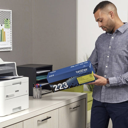 Brother TN-223Y Original Standard Yield Laser Toner Cartridge - Yellow - 1 Each TN223Y